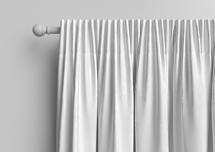 Ascot, Bright White - Made to Measure Curtains - Image 10